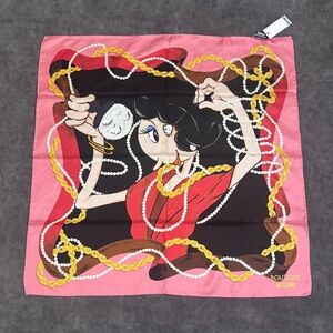 NWT Women BOUTIQUE MOSCHINO Olive Oyl
Getting Ready for A Party Fun Silk Scarf